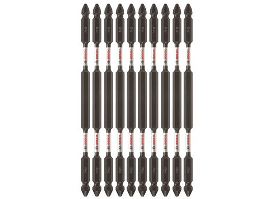 10 Impact Tough™ 6 po Phillips® #2 embouts de vissage doubles (en vrac)