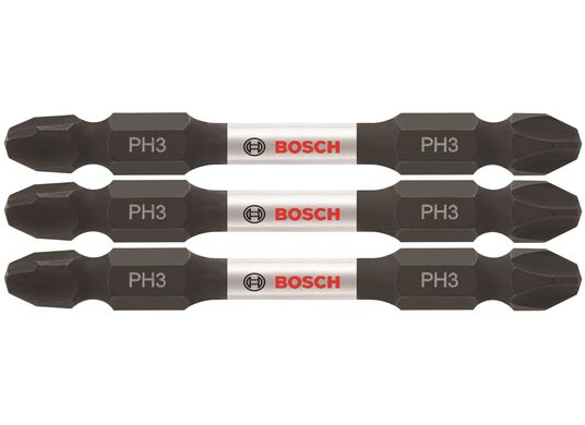 3 embouts de vissage doubles Impact Tough™ 2,5 po Phillips® #3
