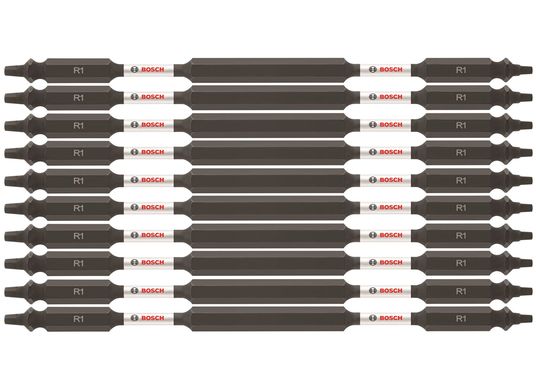 10 Impact Tough™ 6 po Square #1 embouts de vissage doubles (en vrac)