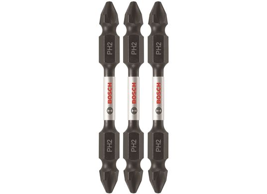 3 Impact Tough™ 2,5 po Square #2 embouts de vissage doubles