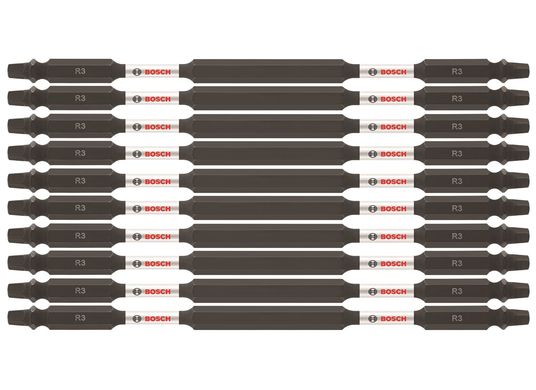 10 Impact Tough™ 6 po Square #3 embouts de vissage doubles (en vrac)
