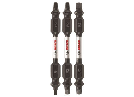 Jeu de 3 embouts de vissage doubles Impact Tough™ 2,5 po Square