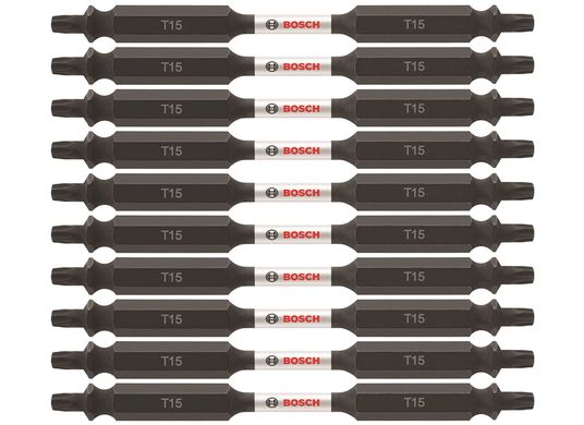 10 Impact Tough™ 3,5 po Torx® #15 embouts de vissage doubles (en vrac)