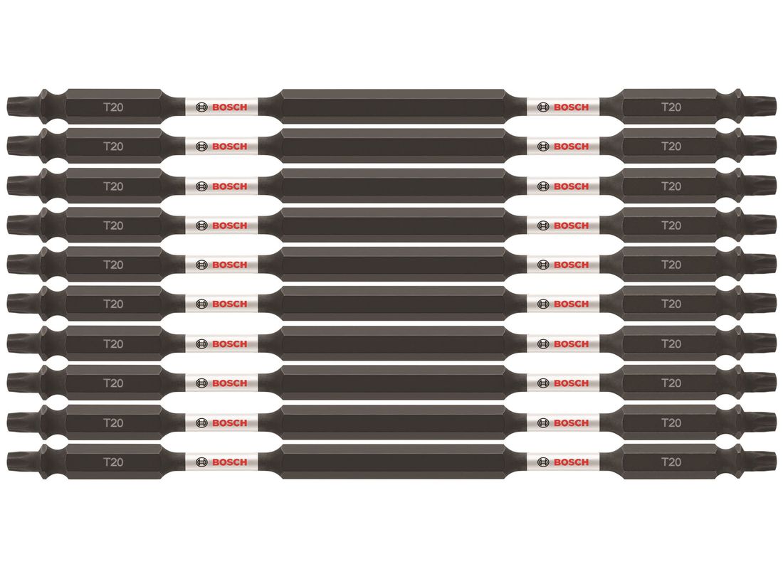 10 Impact Tough™ 6 po Torx® #20 embouts de vissage doubles (en vrac) Bosch ITDET206B