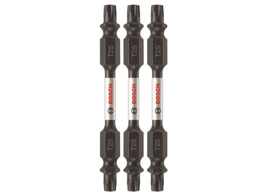 3 embouts de vissage doubles Impact Tough™ 2,5 po Torx® #25