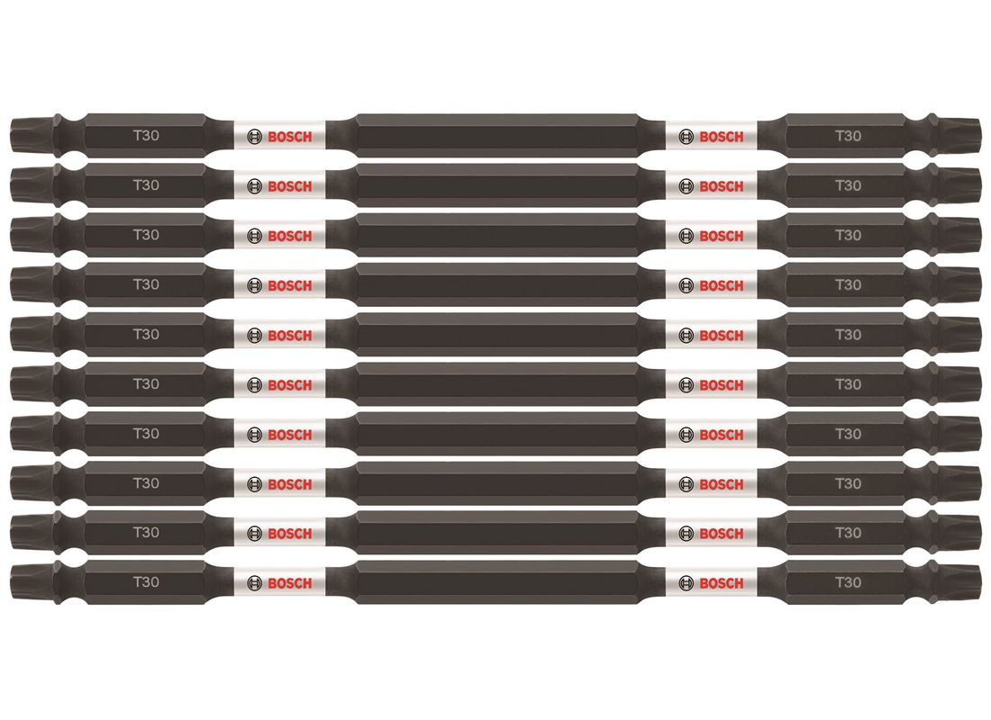 10 Impact Tough™ 6 po Torx® #30 embouts de vissage doubles (en vrac) Bosch ITDET306B