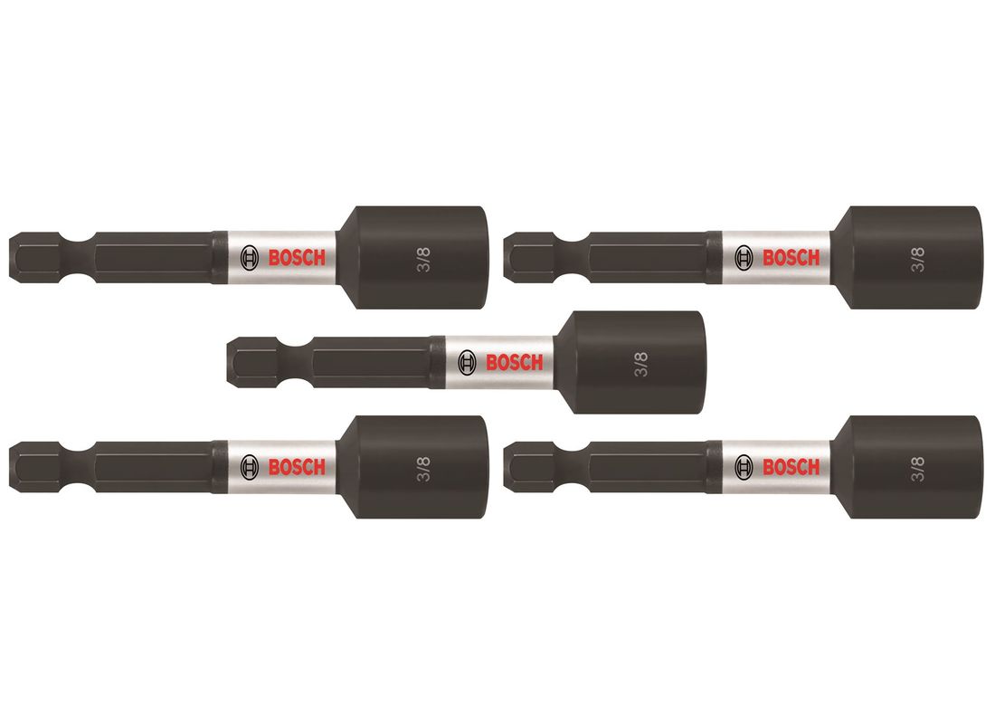 Tourne-écrou Impact Tough™ de 2-9/16 po x 3/8 po, 5 pièces (en vrac) Bosch ITNS382B