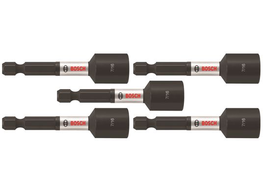 Tourne-écrous Impact Tough™ de 7/16 po x 2-9/16 po, 5 pièces (en vrac)