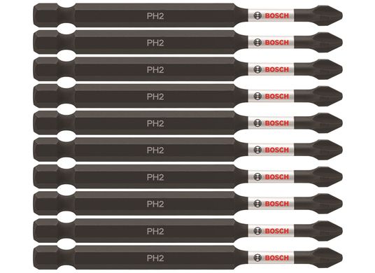 Embouts de vissage longs 3,5 po Impact Tough™ Phillips® #2, 10 pièces (en vrac)