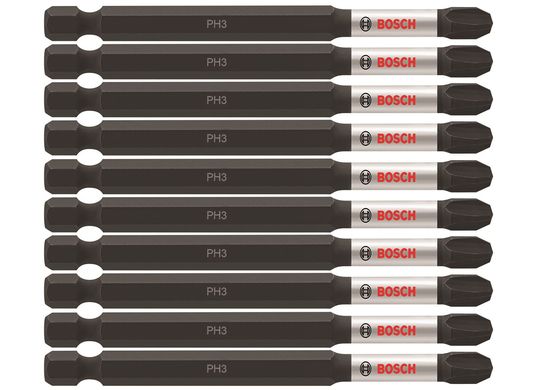 Embouts de vissage longs 3,5 po Impact Tough™ Phillips® #3, 10 pièces (en vrac)