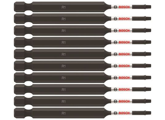 Embouts de vissage longs 3,5 po Impact Tough™ Square #1, 10 pièces (en vrac)