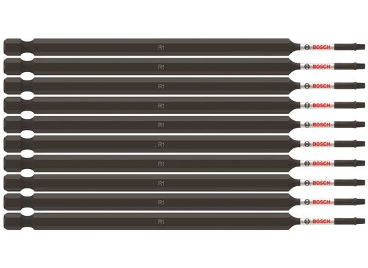 Embouts de vissage longs 6 po Impact Tough™ Square #1, 10 pièces (en vrac)
