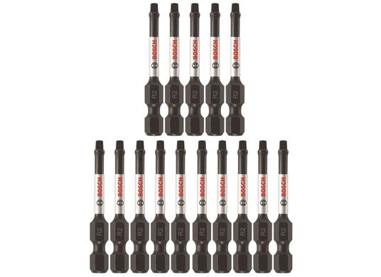 Embouts de vissage longs 6 po Impact Tough™ Square #3, 15 pièces