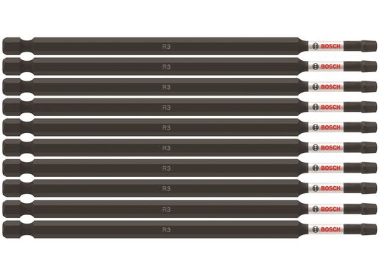 Embouts de vissage longs 6 po Impact Tough™ Square #3, 10 pièces (en vrac)