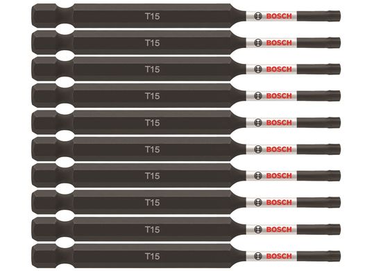 Embouts de vissage longs 3,5 po Impact Tough™ Torx® #15, 10 pièces (en vrac)