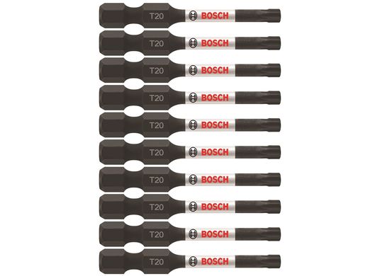 Embouts de vissage longs 2 po Impact Tough™ Torx® #20, 10 pièces (en vrac)