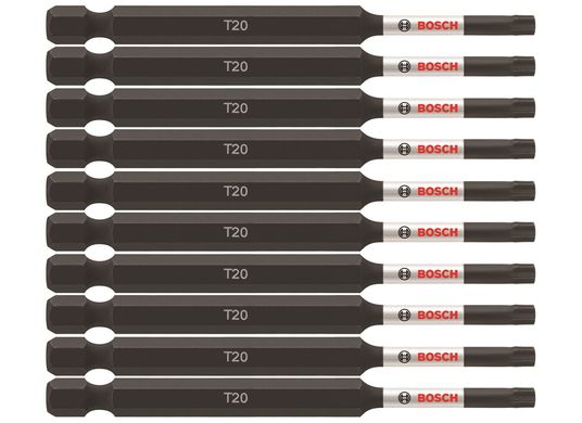 Embouts de vissage longs 3,5 po Impact Tough™ Torx® #20, 10 pièces (en vrac)