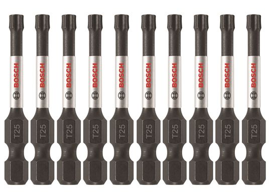 Embouts de vissage longs 2 po Impact Tough™ Torx® #25, 10 pièces (en vrac)