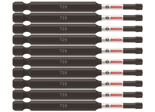 10 pc. Impact Tough™ 3.5 In. Torx® #25 Power Bits (Bulk Pack)