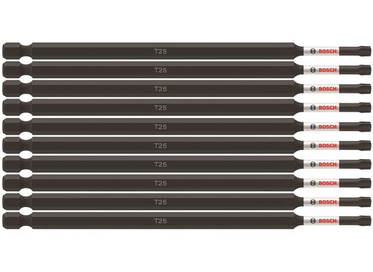 Embouts de vissage longs 6 po Impact Tough™ Torx® #25, 10 pièces (en vrac)
