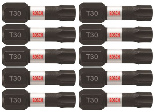 Embouts courts 1 po Impact Tough™ Torx® #30, 10 pièces (en vrac)