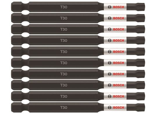 10 pc. Impact Tough™ 3.5 In. Torx® #30 Power Bits (Bulk Pack)