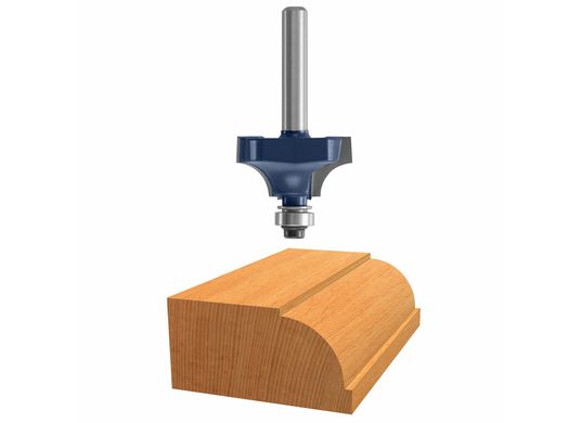 Fraise pour bordure à baguette à pointe au carbure de 3/16 po x 1/2 po