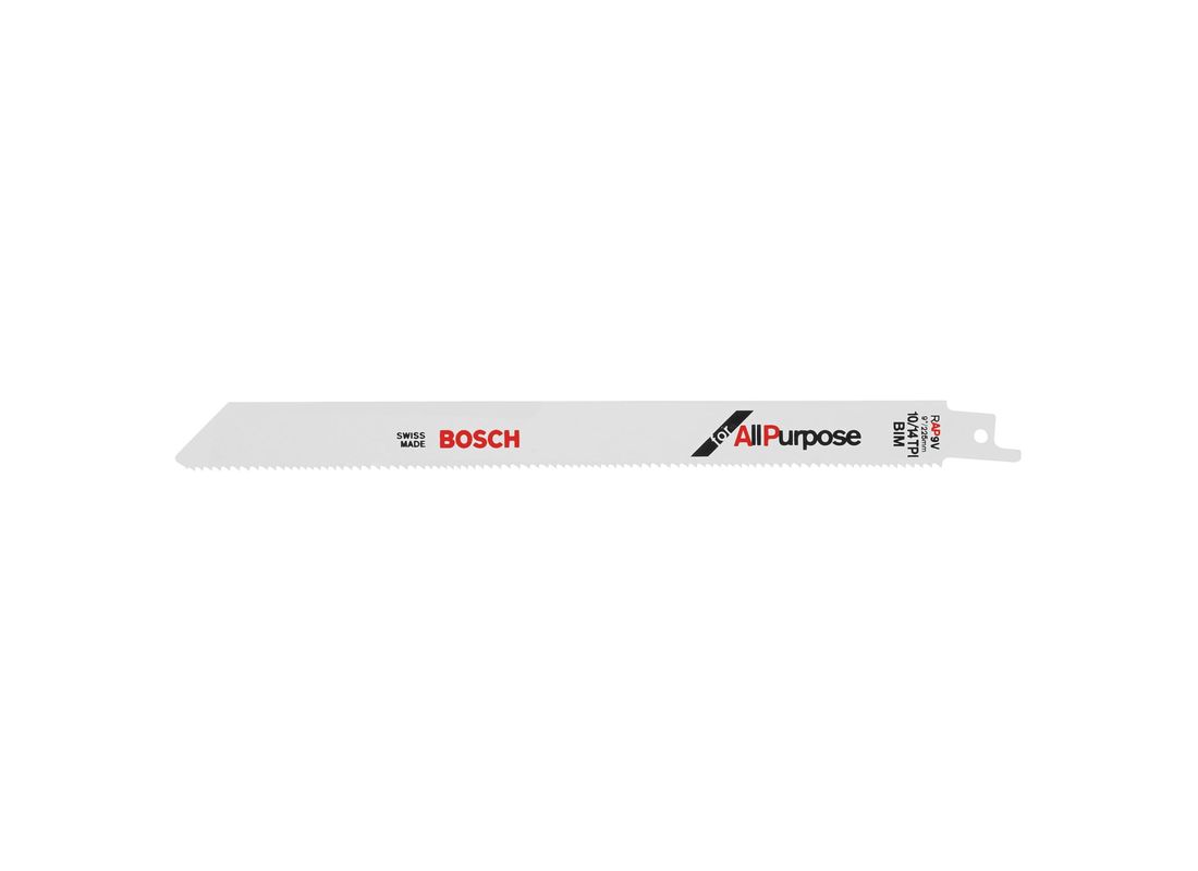 Lame de scie alternative tout usage de 9 po à 10/14 dents par pouce à pas variable, 5 pièces Bosch RAP9V
