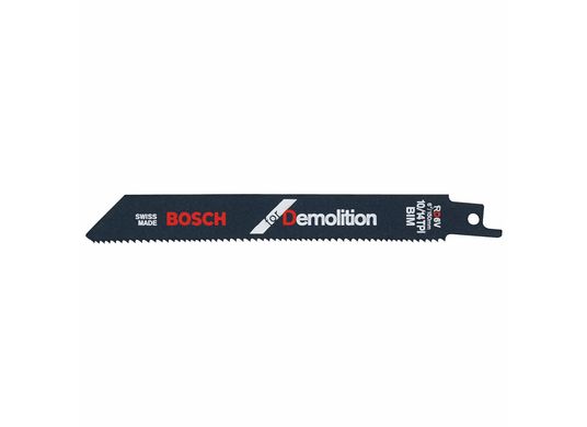 Lame de scie alternative de démolition tout usage de 6 po à 10/14 dents par pouce à pas variable, 5 pièces