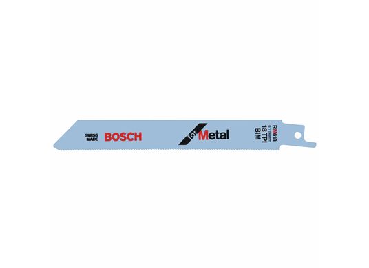 Lame de scie alternative pour le métal de 6 po à 18 dents par pouce, 25 pièces