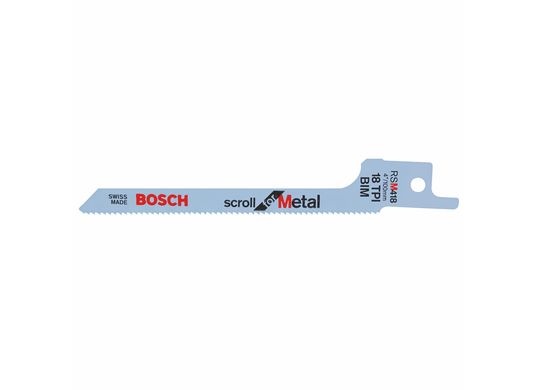 Lame de scie alternative Scroll pour le métal de 4 po à 18 dents par pouce, 5 pièces