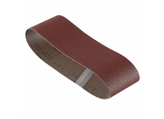 Bandes abrasives 3 po x 18 po avec grains assortis