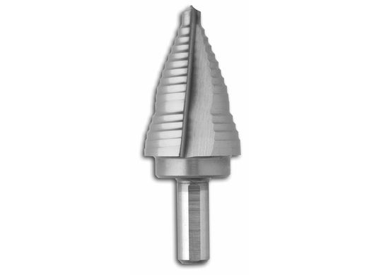 1/4 In. to 7/8 In. High-Speed Steel Step Drill Bit