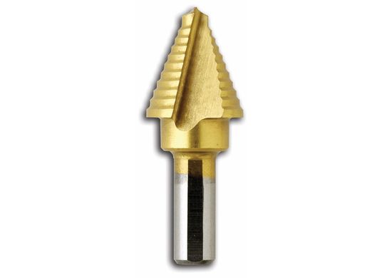 Foret étagé avec revêtement titane de 7/8 po