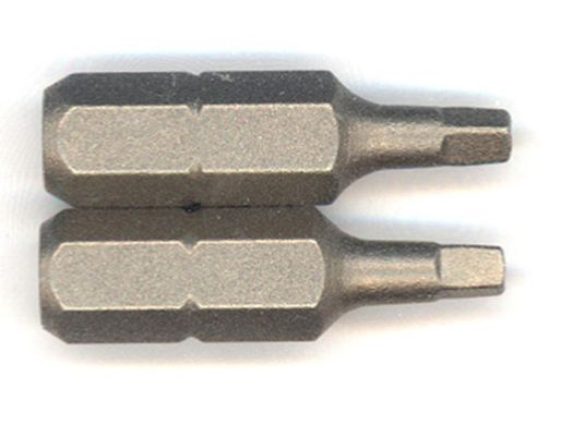 1 In. #1 Square Recess Insert Bit