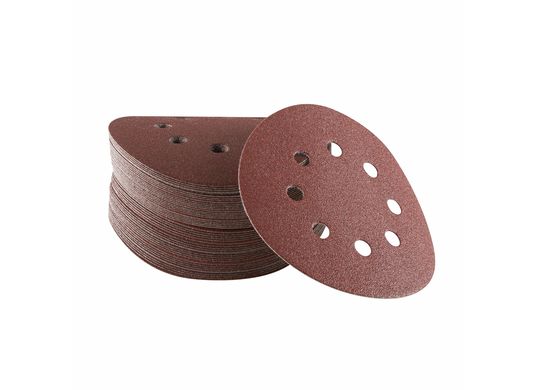 5 pc. 240 Grit 5 In. 8 Hole Hook-And-Loop Sanding Discs