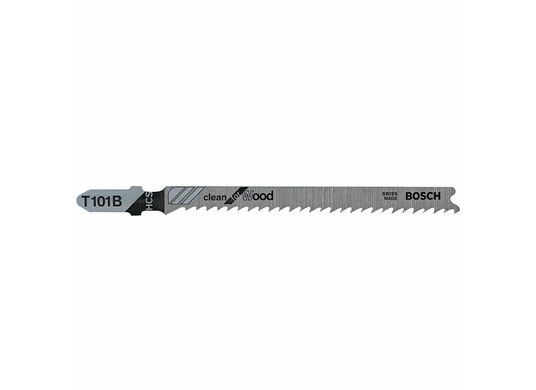 Lames de scie sauteuse à pied en T Clean for Wood de 4 po à 10 dents par pouce à pas variable, 5 pièces