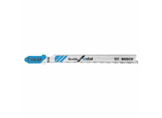 Lames de scie sauteuse à pied en T Flexible for Metal de 3-5/8 po à 17-24 dents par pouce, 100 pièces