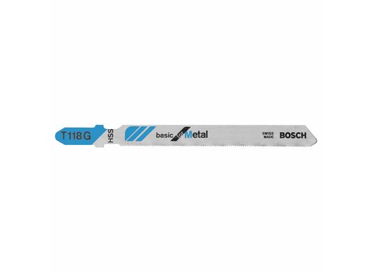 Lames de scie sauteuse à pied en T Basic for Metal de 3-5/8 po à 36 dents par pouce, 5 pièces