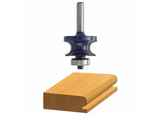 Fraise pour bordure à baguette à pointe au carbure de 1/4 po x 3/4 po