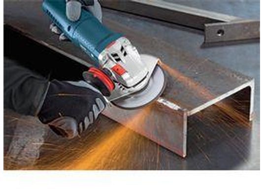 Meule abrasive Rapido™ de 9 po x 5/64 po avec abrasif type 27A (ISO 42), grain 46, alésage de 7/8 po, pour coupe rapide de métal et matériaux inoxydables