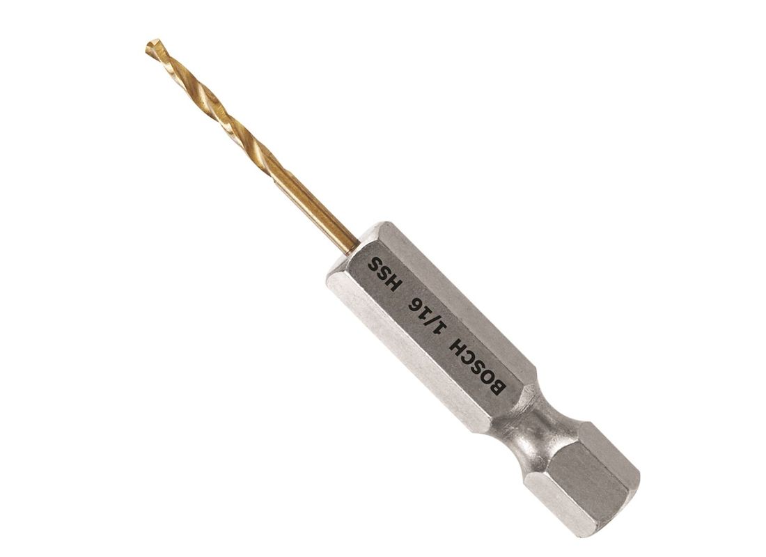 Forets en titane Impact Tough™ 1/16 po, 12 pièces Bosch TI4131IM