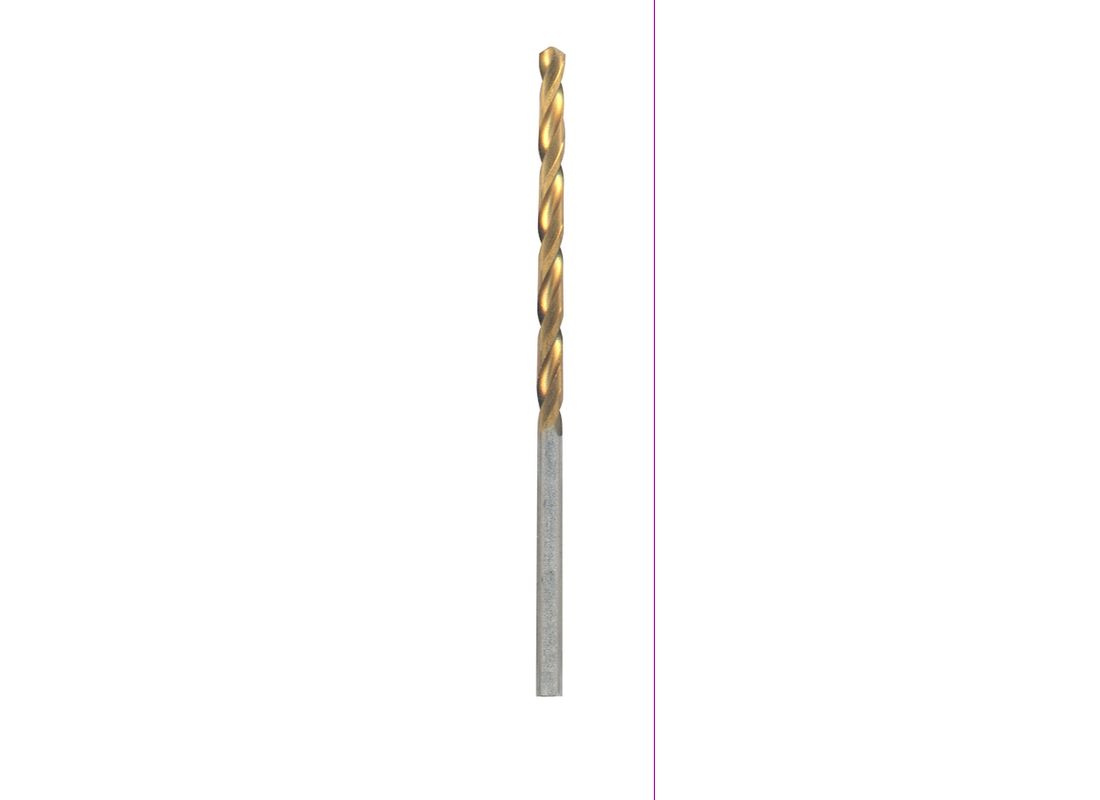 Forets avec revêtement titane de 3/32 po x 2-1/4 po, 12 pièces Bosch TI4133