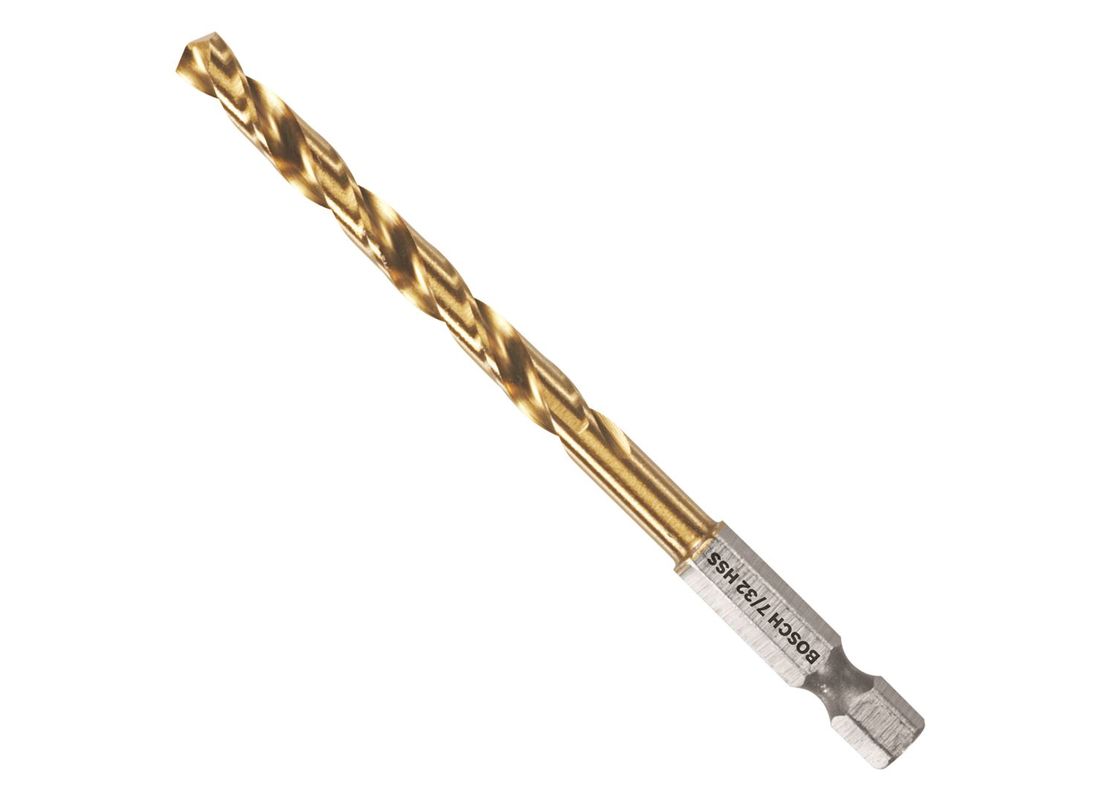 Forets en titane Impact Tough™ 7/32 po, 12 pièces Bosch TI4141IM