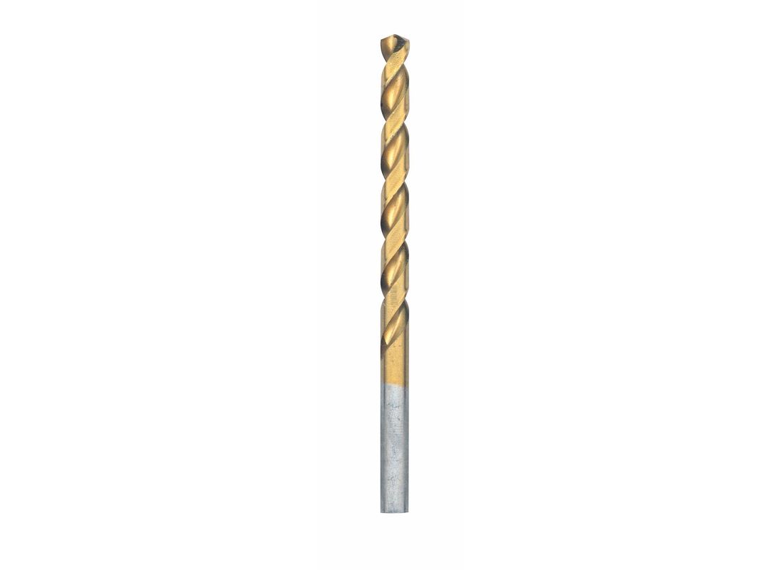 Foret avec revêtement titane de 1/4 po x 4 po, 12 pièces Bosch TI4143