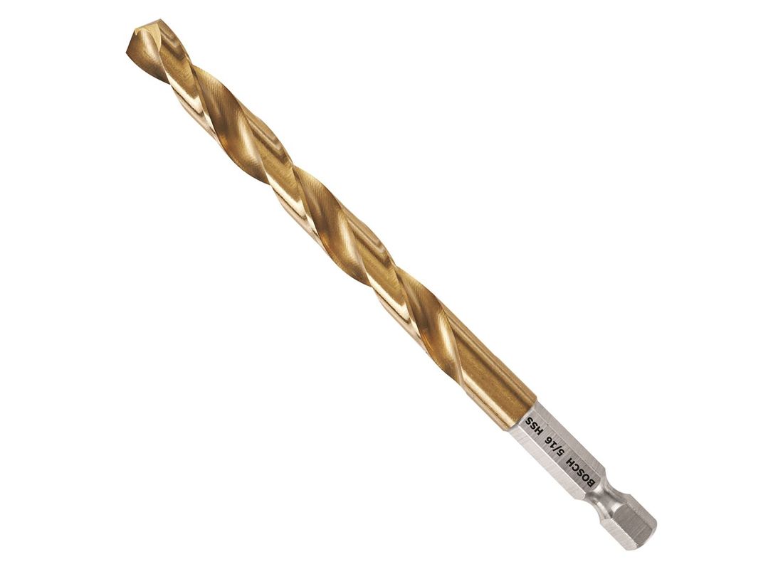 Forets en titane Impact Tough™ 5/16 po, 6 pièces Bosch TI4147IM