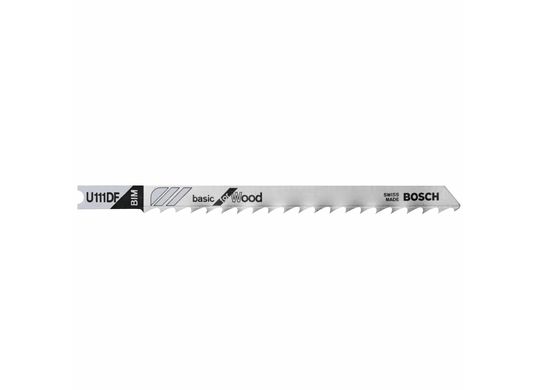Lames de scie sauteuse à pied en U Clean for Hardwood de 4 po à 6 dents par pouce, 5 pièces