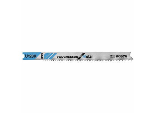 Lames de scie sauteuse à pied en U Progressor for Metal de 3-5/8 po à 10-24 dents par pouce, 5 pièces