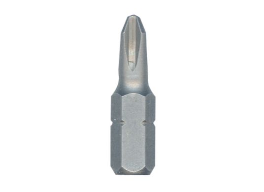 1 In. Impact Tough Phillips Insert Bit, 25 pc.