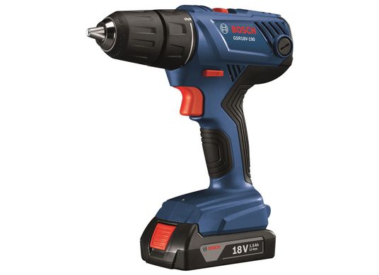 Bosch Ensemble perceuse-visseuse 18 V Compact de 1/2 po avec (2) batteries SlimPack de 1,5 Ah